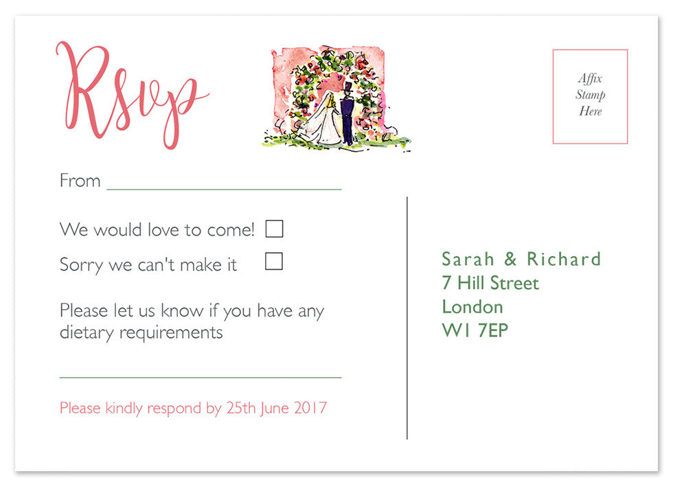 Bride & Groom - Personalised 