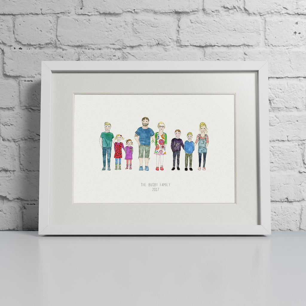 Our Family Portrait - Personalised 