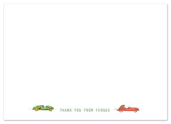 Vintage Cars - Personalised Personalised Stationery