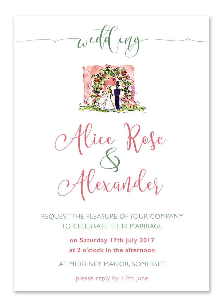 Bride & Groom - Personalised 