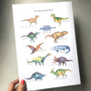 Dinosaurs - Personalised Print