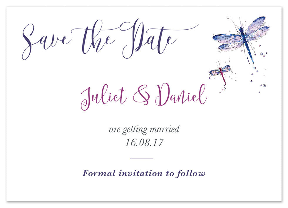 Dragonflies - Personalised 