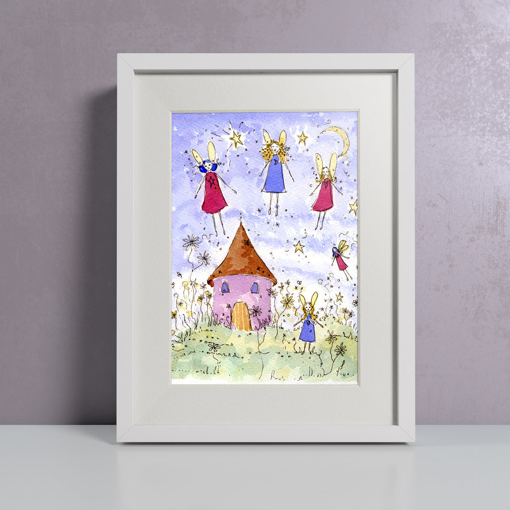 Fairy House - Personalised Print