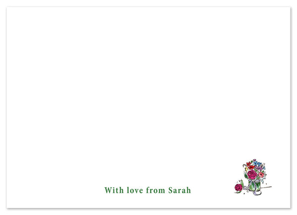 Flowers - Personalised Personalised Stationery