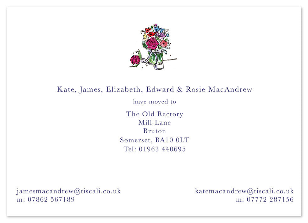 Flowers - Personalised Personalised Stationery