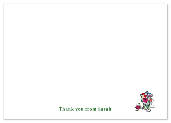 Flowers - Personalised Personalised Stationery