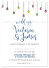 Festoon of lights - Personalised 