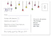 Festoon of lights - Personalised 