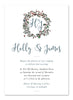 Holly Wreath - Personalised 