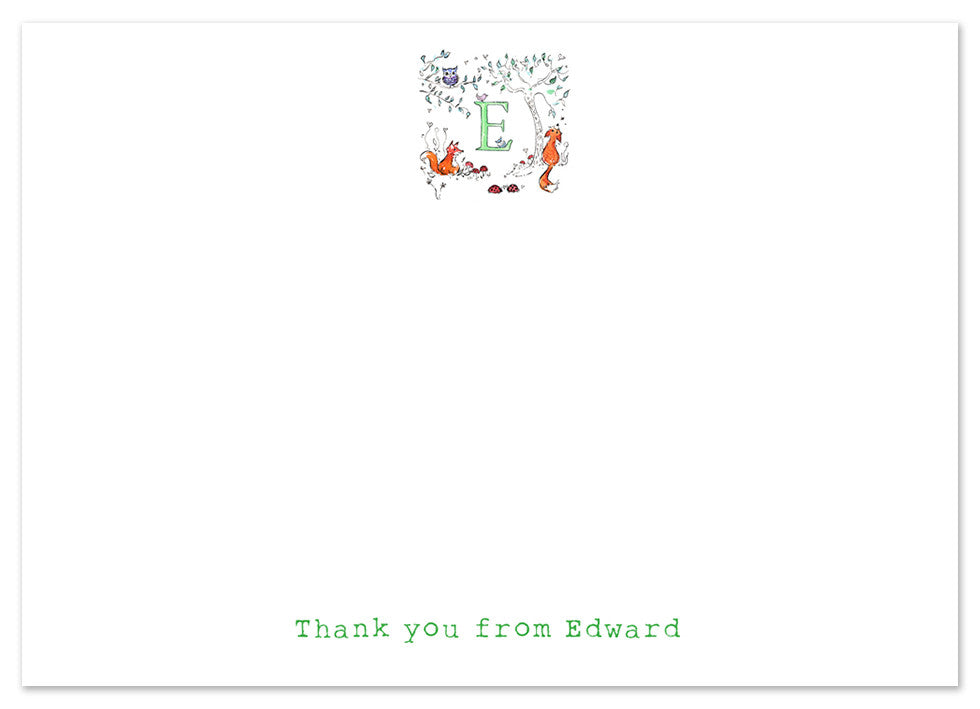 Foxes - Personalised Personalised Stationery