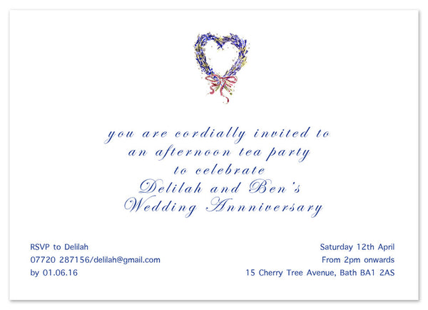 Lavender - Personalised Personalised Stationery