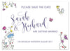 Vintage Flowers - Personalised 