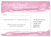 Watercolour wash - Personalised 